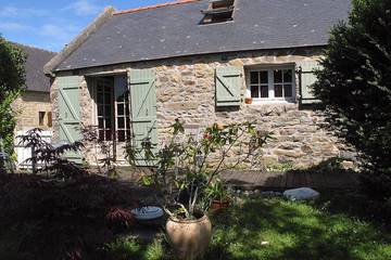 Gîte pour 2 personnes, avec jardin, animaux acceptés à Logonna-Daoulas