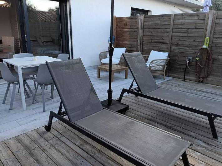 Appartement de vacances pour 2 personnes, avec jardin
