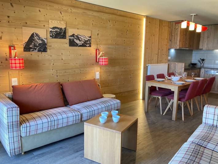Vakantieappartement voor 7 personen, met terras in Avoriaz