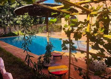Location de vacances pour 10 personnes, avec sauna et jardin ainsi que piscine et vue dans Sidi Kaouki