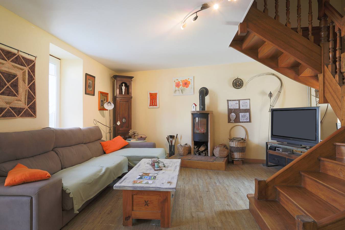 Maison de vacances 'Ty Carolie' avec terrasse privée, jardin privé et Wi-Fi in Le Merzer, Cotes-d'Armor