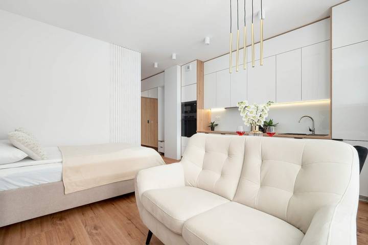 Cały apartament, Apartament wakacyjny dla 2 osób z ogród in Łódź, Województwo łódzkie
