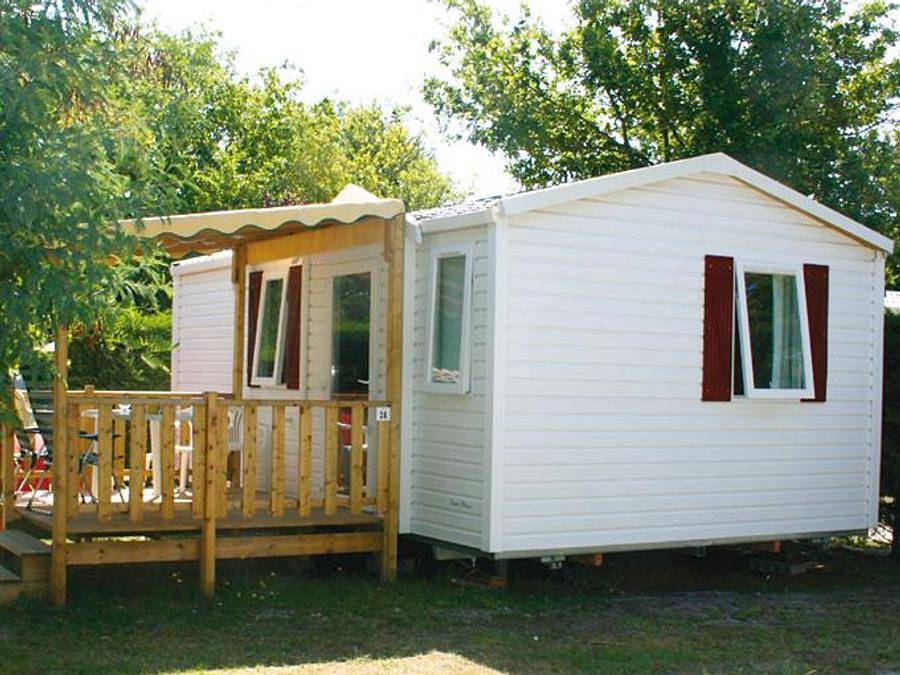 Camping des Familles - Mobilhome 4 personnes - Cottage Nature 2Ch - 4 Pers 20 m² in Grayan-et-l'Hôpital, Région de Lesparre-Médoc