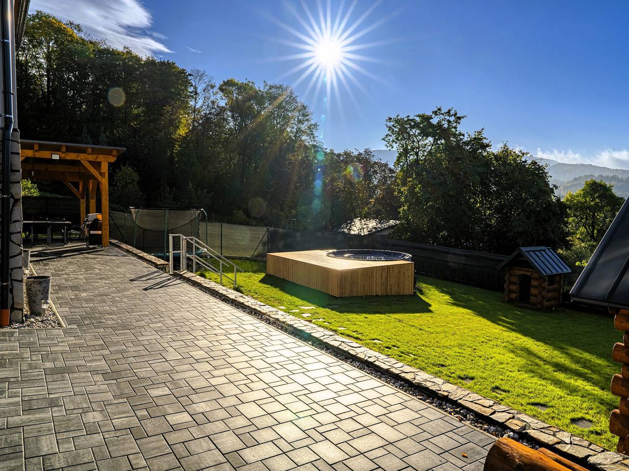 Villa in Lausitzer Bergen mit Whirlpool in Niedergrund, Böhmische Schweiz