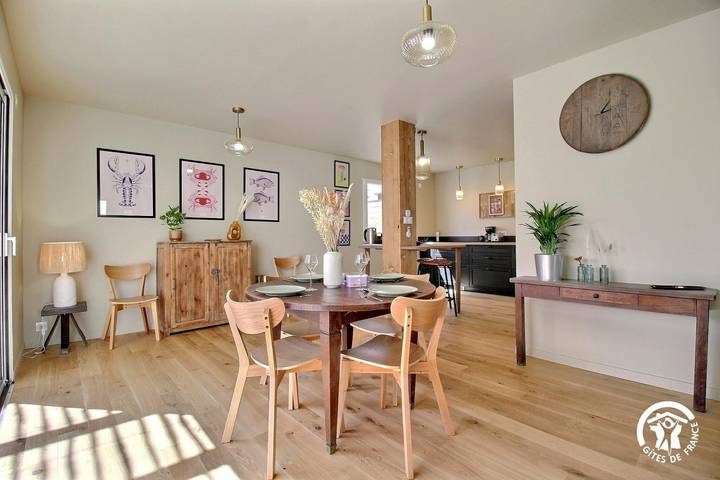 Gîte pour 6 personnes, avec jardin et jacuzzi ainsi que sauna et terrasse à Belz - 2