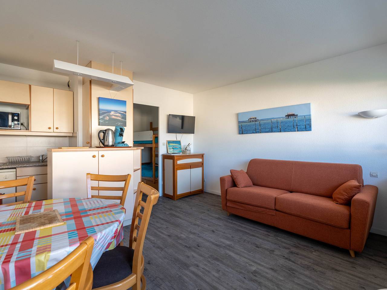 Ganzes Studio, Ruhiges Apartment nahe Strand und Zentrum mit Balkon, Parkplatz und Wlan in Arcachon, Arcachon und Umgebung