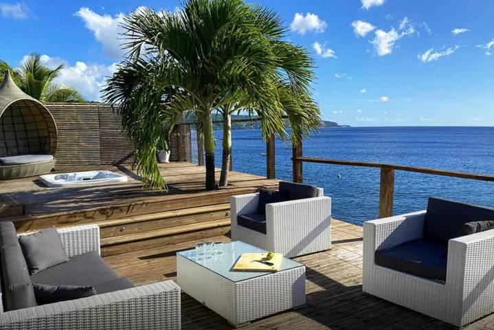 Villa pour 12 personnes, avec piscine ainsi que vue et terrasse à Saint-Pierre (ville) - 4