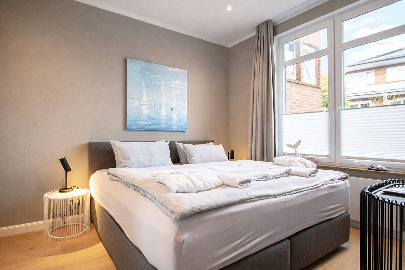 Appartement entier, Ferienwohnung Nordgold – stilvoll, gemütlich und nordisch auf Juist in Juist