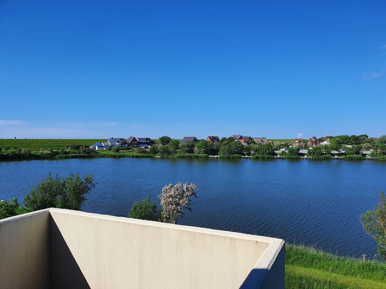 Ganze Wohnung, Ferienwohnung 'Watt'n Utsicht' mit Meerblick, Balkon und Wi-Fi in Nordstrand (Gemeinde), Nordstrand
