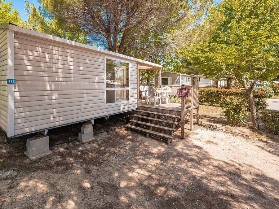 Camping La Baie des Anges - Mobilheim 6 personen - Classic | 2 Zi. | 4/6 Pers. | Einzelne Terrasse | Klimaanlage in La Ciotat, Marseille und Umgebung