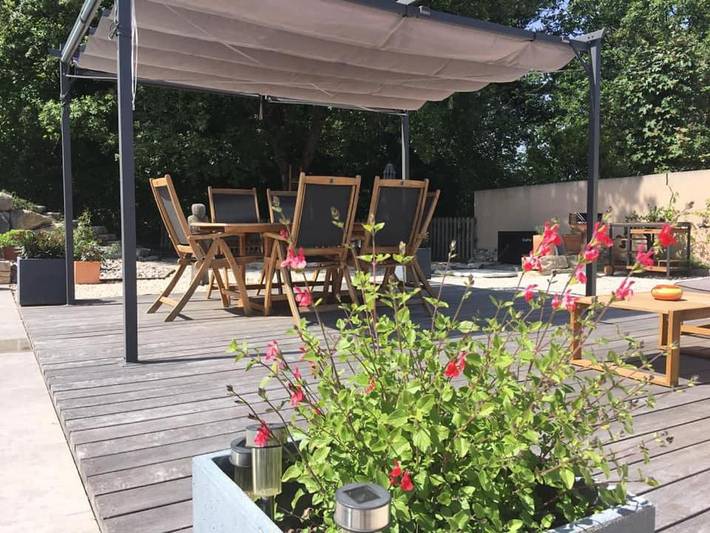 Maison d’hôte pour 6 personnes, avec vue ainsi que piscine et jardin, animaux acceptés dans le Vaucluse - 4