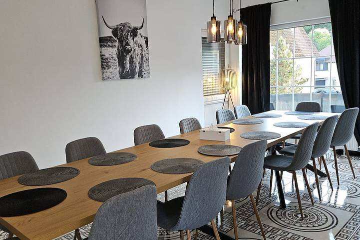 Ferienhaus für 14 Personen, mit Balkon und Garten, mit Haustier in Schindhard