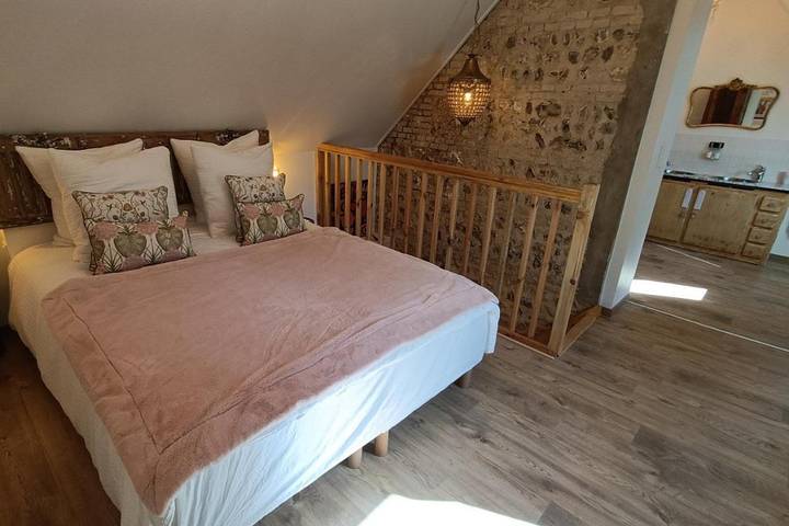 Chambre d’hôte pour 2 personnes, avec piscine et jacuzzi ainsi que jardin et terrasse à Octeville-sur-Mer - 3