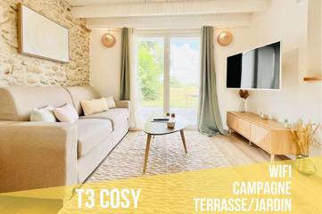 Gîte pour 6 personnes, avec jardin, animaux acceptés à Tonnay-Charente