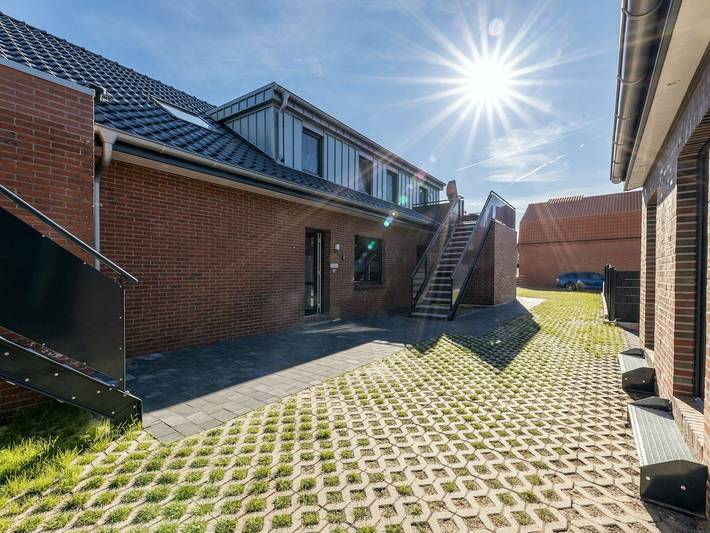 Ferienwohnung für 2 Personen, mit Terrasse und Garten sowie Sauna, mit Haustier auf Borkum - 2