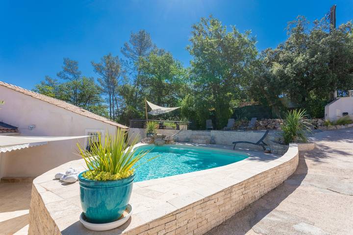 Villa 'Les Cigales' avec piscine privée, Wi-Fi et climatisation in Le Thoronet, Région de Draguignan