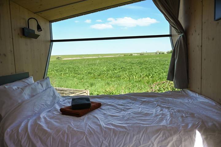 Strandhaus für 2 Personen, mit Ausblick und Terrasse in Cuxhaven