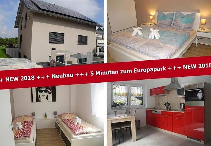 Ferienwohnung für 4 Personen, mit Terrasse in Ringsheim