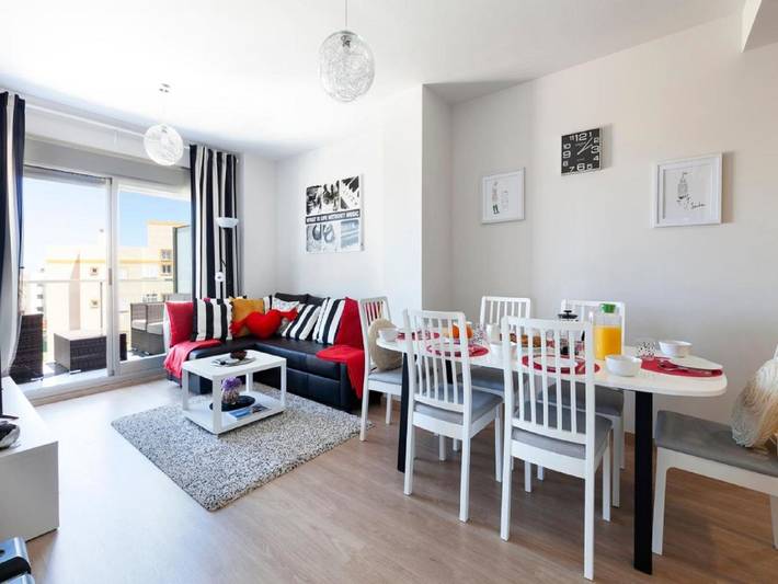 Ferienwohnung für 6 Personen, mit Terrasse und Kinderpool in Oliva - 4