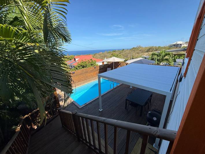 Gîte pour 6 personnes, avec piscine et terrasse à Vieux-Habitants - 2