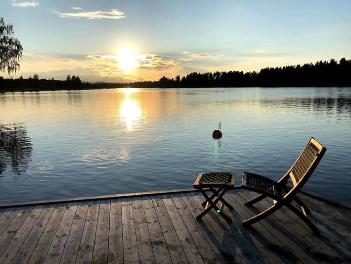 Lägenhet för 4 Personer, med utsikt och balkong i Mora