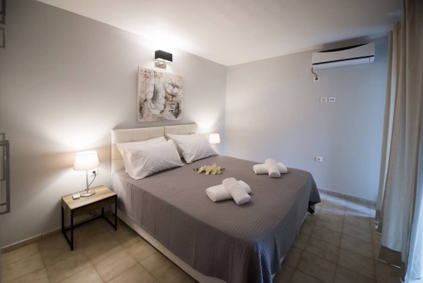 Geheel appartement, Vakantieappartement voor 6 personen met tuin in Ligia, Griekenland