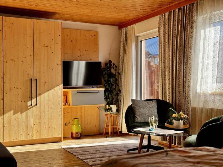 Maison de vacances pour 3 personnes, avec vue sur le lac ainsi que vue et jardin - 1