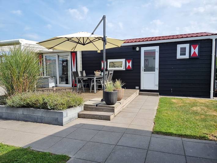 Chalet für 5 Personen, mit Terrasse in Serooskerke
