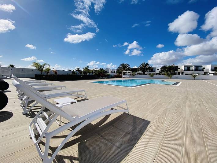 Holiday rental for 3 people, with terrace in Costa Teguise