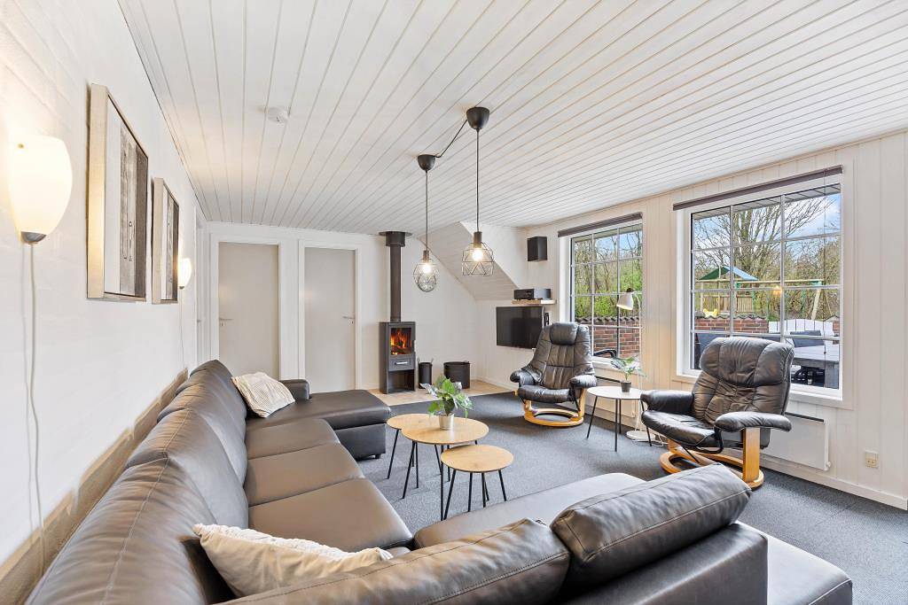 Holiday home for 10 people with pool and sauna in Jegum Ferieland in Jegum, Jegum Ferieland