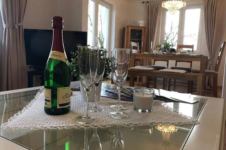 Ferienhaus für 5 Personen, mit Garten