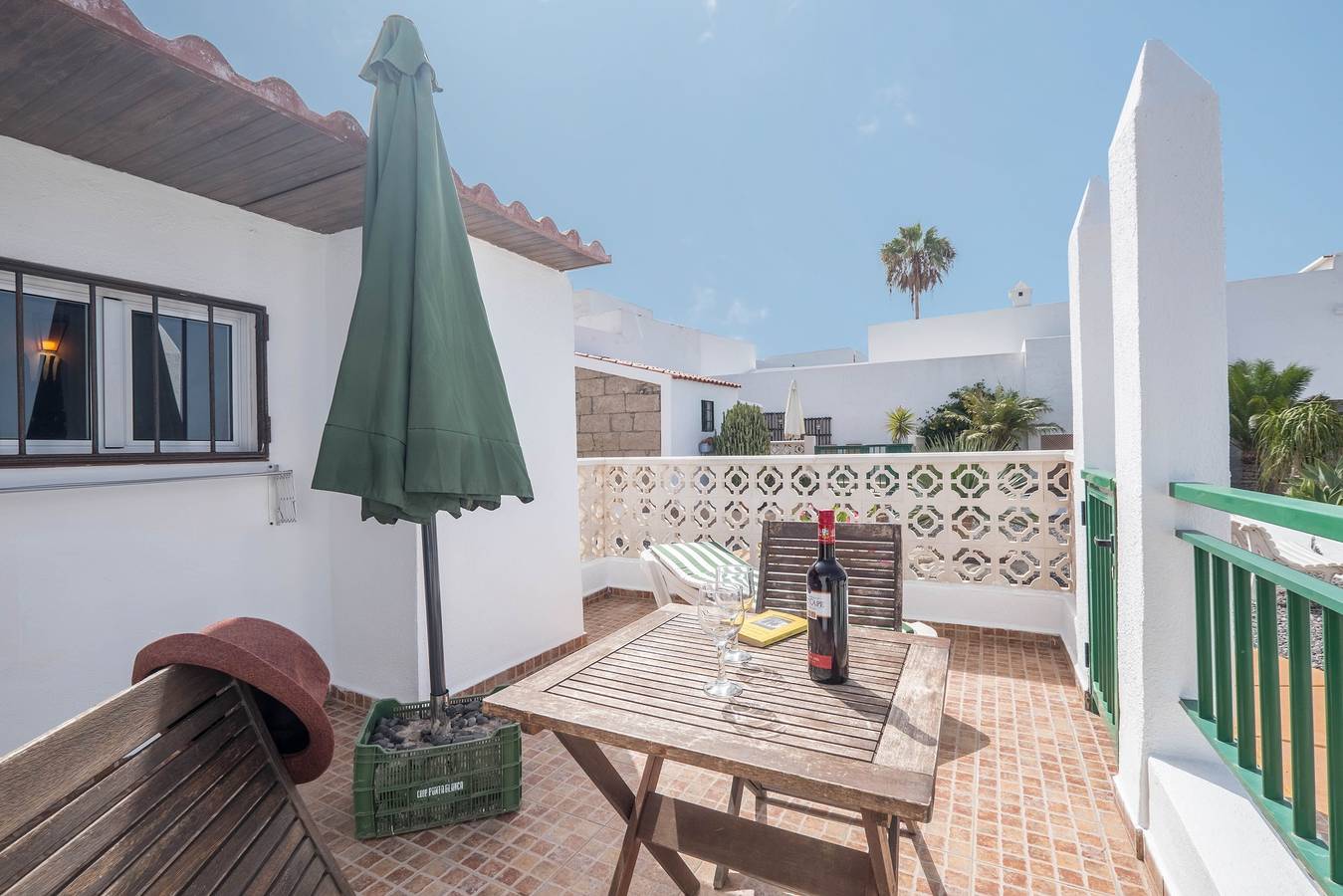 Traditionelles Ferienhaus "Casa Verode" in Alcalá mit 2 Terrassen und Meerblick in Playa la Jaquita, Guía de Isora