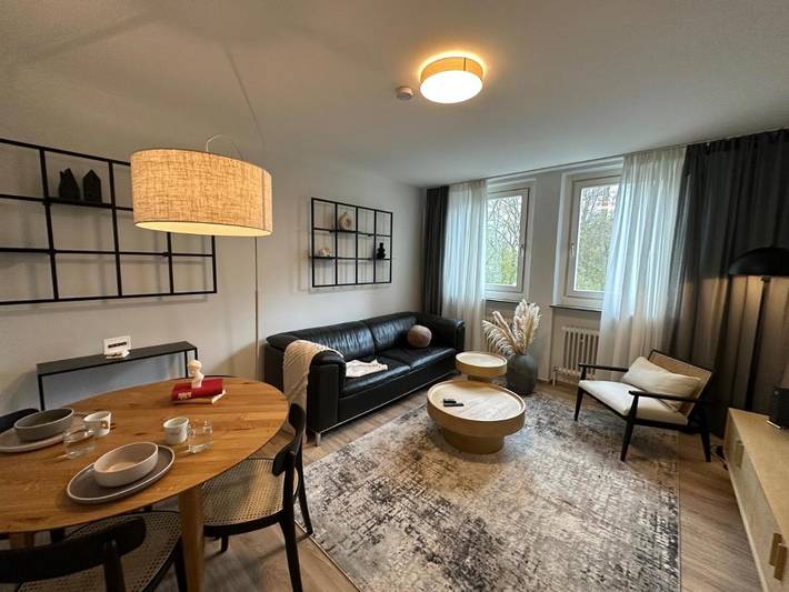 Ferienwohnung für 4 Personen, mit Ausblick und Garten in Bayreuth