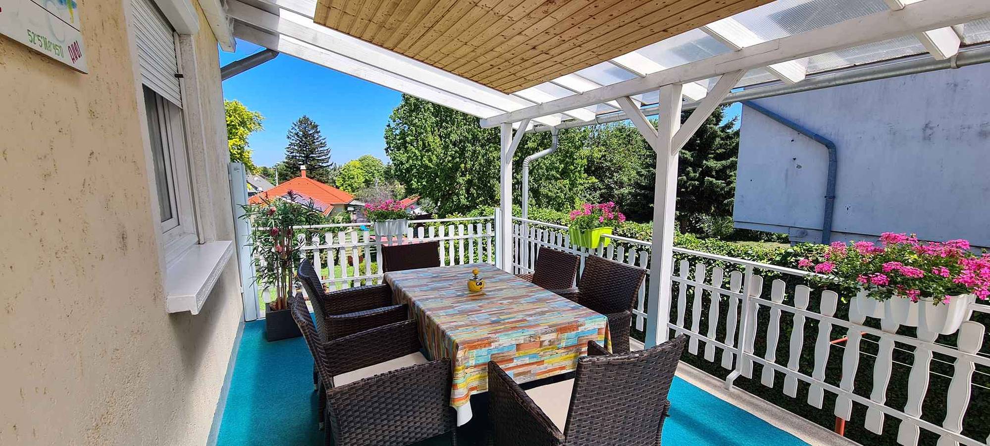 Ferienhaus mit Terasse und Garten  in Siofok, Siófok und Umgebung