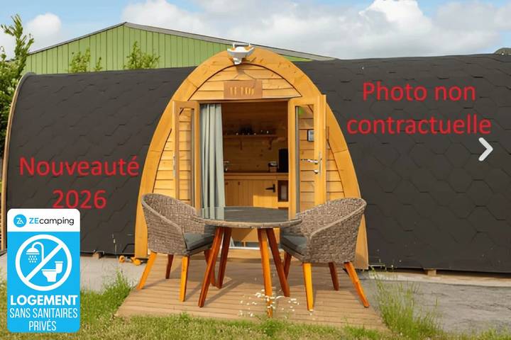 Gîte pour 4 personnes, avec bassin pour enfant