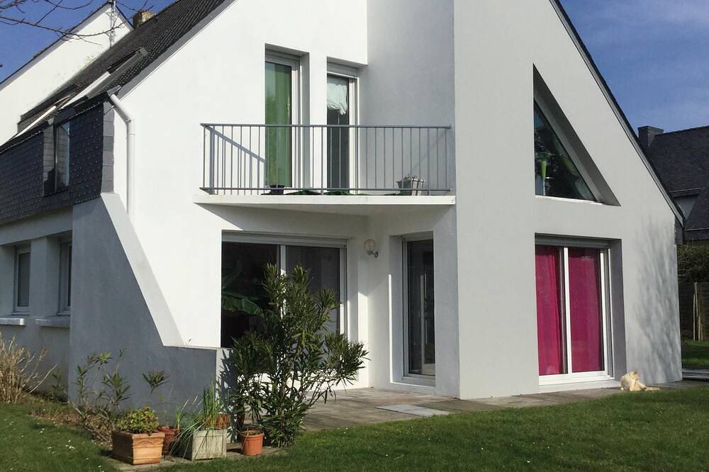 Casa de la familia Prox Playa Sur Bretaña in Larmor-Plage, Côte des Mégalithes