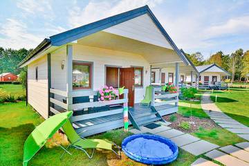 Ferienhaus für 5 Personen, mit Terrasse und Garten sowie Whirlpool in Polen