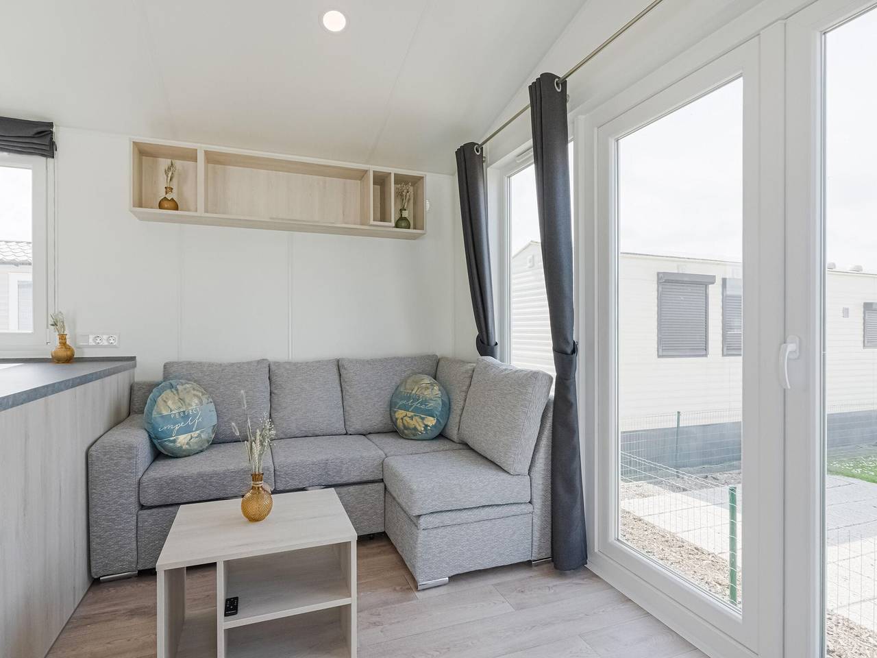 Mobilheim Middelkerke mit Garten in Middelkerke, Belgische Küste