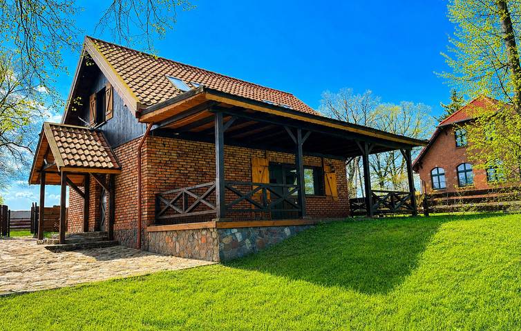 Ferienhaus für 6 Personen mit Ausblick in Ermland-Masuren