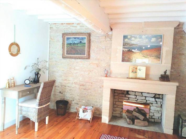 Gîte pour 3 personnes, avec jardin et piscine, animaux acceptés à Meuvaines - 4