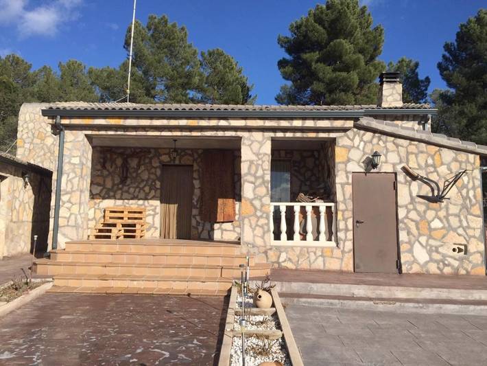 Casa rural para 12 personas, con piscina además de vistas y jardín en Provincia de Cuenca - 3
