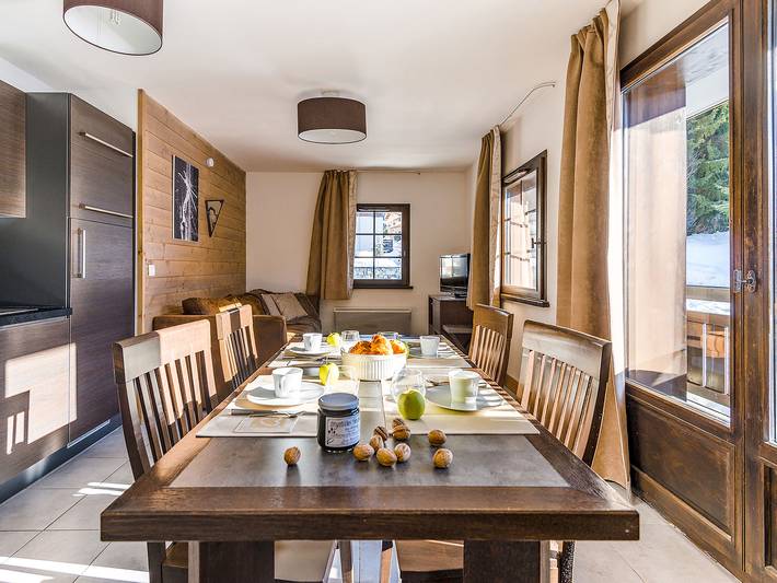 Gîte pour 6 personnes, avec sauna et balcon à Les Gets - 4