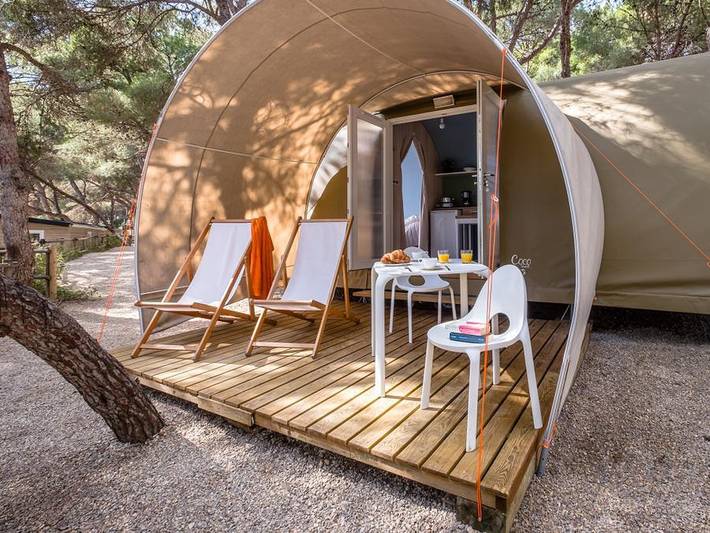 Camping Estival Torre de la Mora - Alojamiento 4 personas - Coco sweet in Platja de la Mora (Tarragona), Tarragona