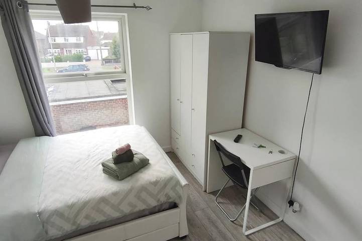 Petite chambre double avec salle de bains privative et parking gratuit à Chelmsford in Chelmsford, Essex