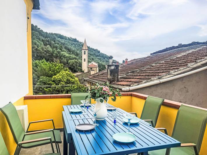 Ferienhaus für 6 Personen, mit Ausblick