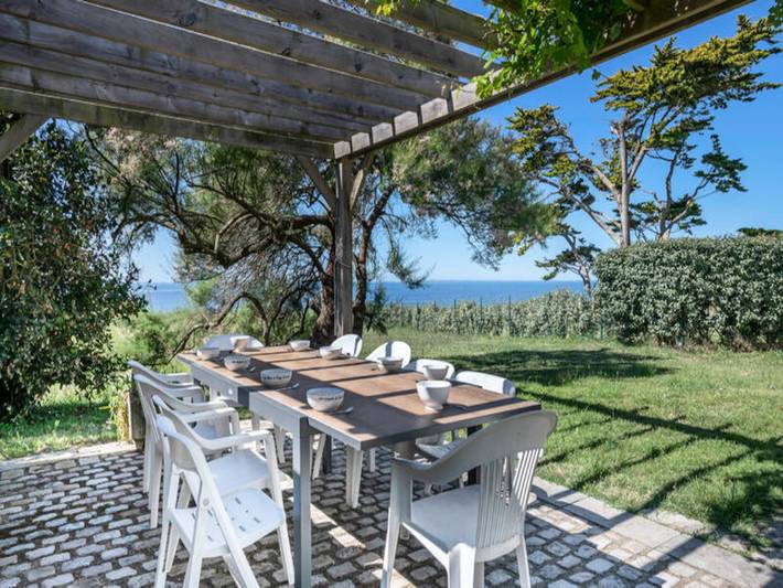 Appartement de vacances pour 10 personnes, avec terrasse et jardin, animaux acceptés