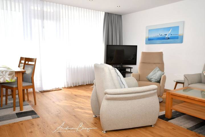 Ferienwohnung für 2 Personen, mit Balkon auf Borkum - 3