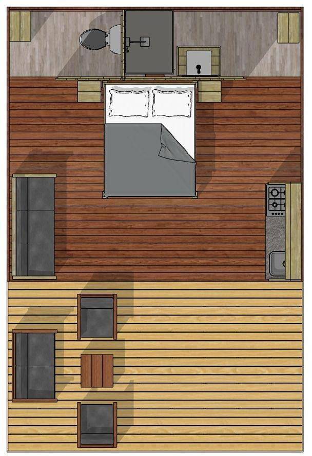 Tente pour 2 personnes, avec vue ainsi que piscine et jardin, animaux acceptés dans les Alpes-de-Haute-Provence - 3