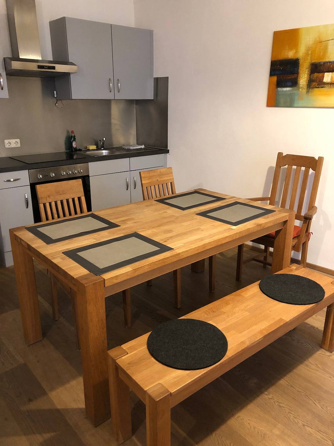 Ganze Wohnung, Appartment 'Weinstraße' mit Sitzgelegenheit im Innenhof und Wlan in Volkach, Fränkisches Weinland