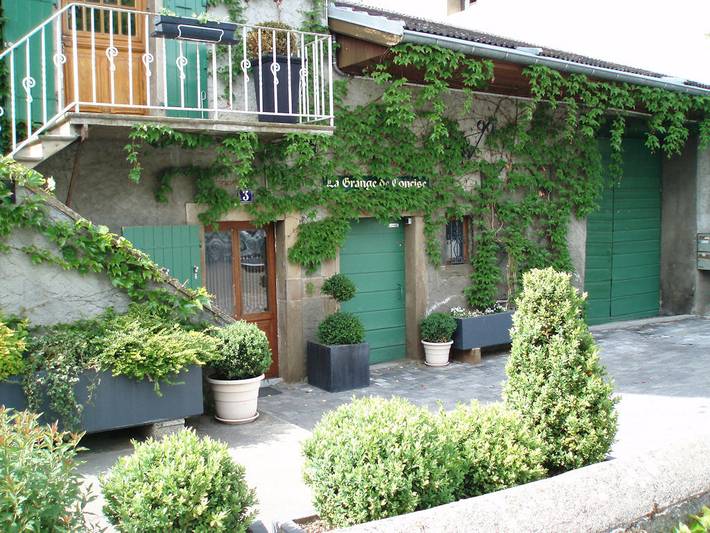 Gîte pour 4 personnes, avec balcon et jardin
